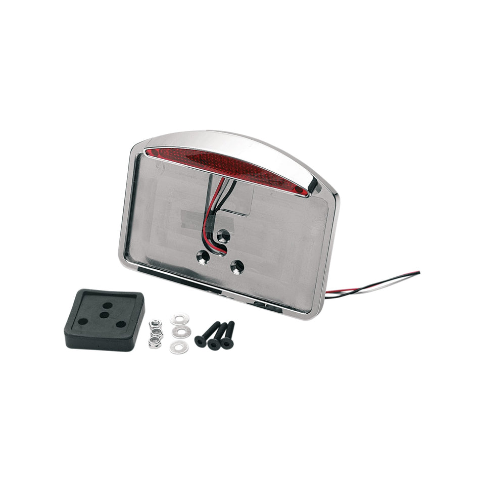 DRAG SPECIALTIES - LICENSE PLATE MOUNT - HALF-MOON