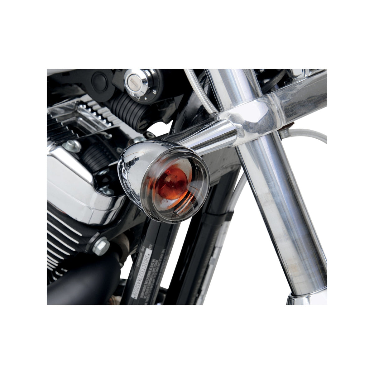 DRAG SPECIALTIES - SMOKED BULLET LENS KIT - '00-'23