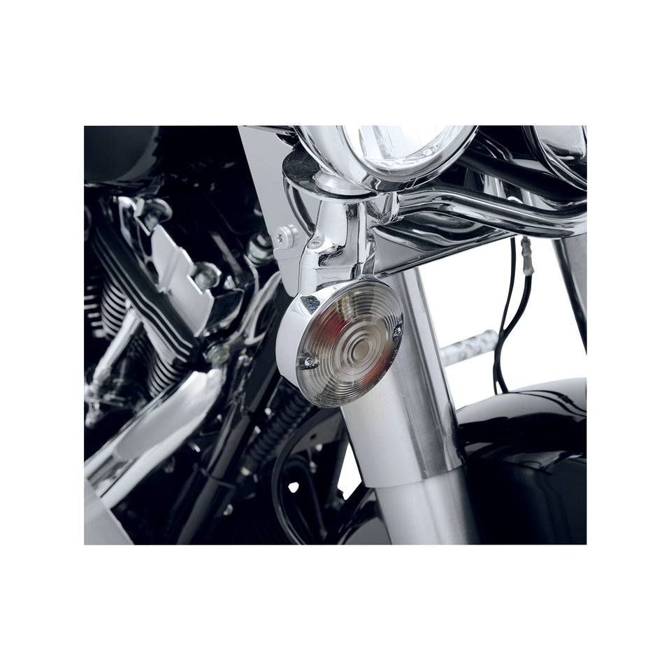 DRAG SPECIALTIES - SMOKED FLAT LENS KIT - '86-'22