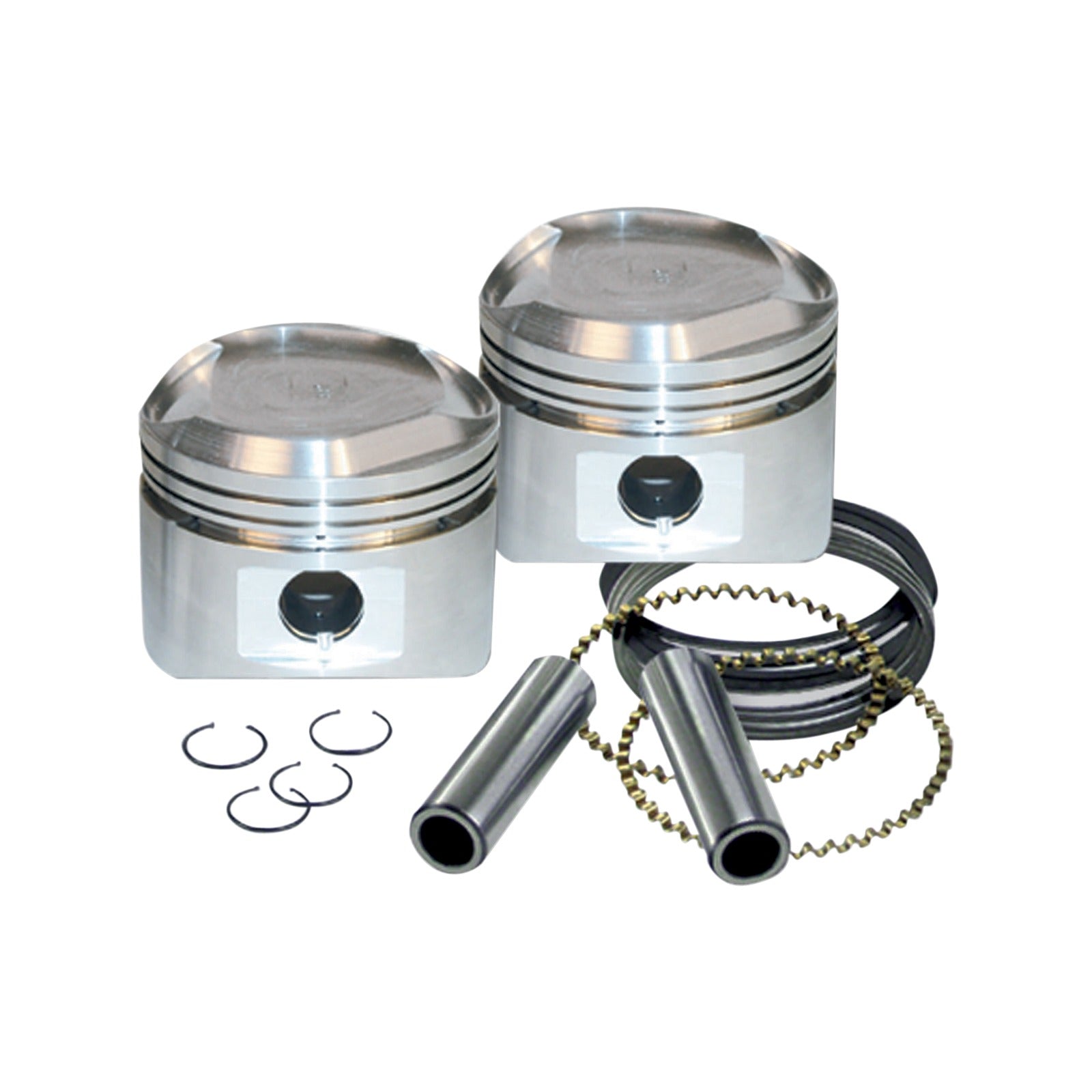 S&S CYCLE - PISTON KIT - FOR 89" STROKER KITS & SUPER STOCK(R) HEADS - 3.500" - STANDARD