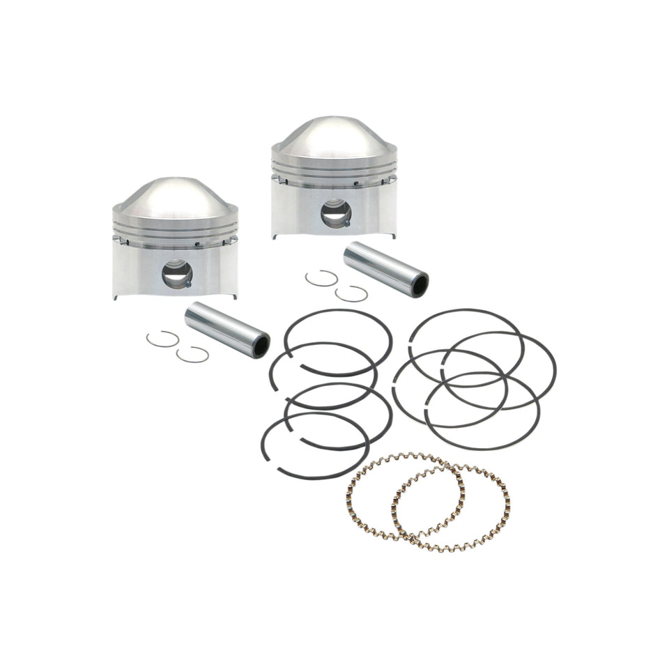 S&S CYCLE - PISTON KIT - LOW COMPRESSION - 74" STOCK MOTOR - STANDARD