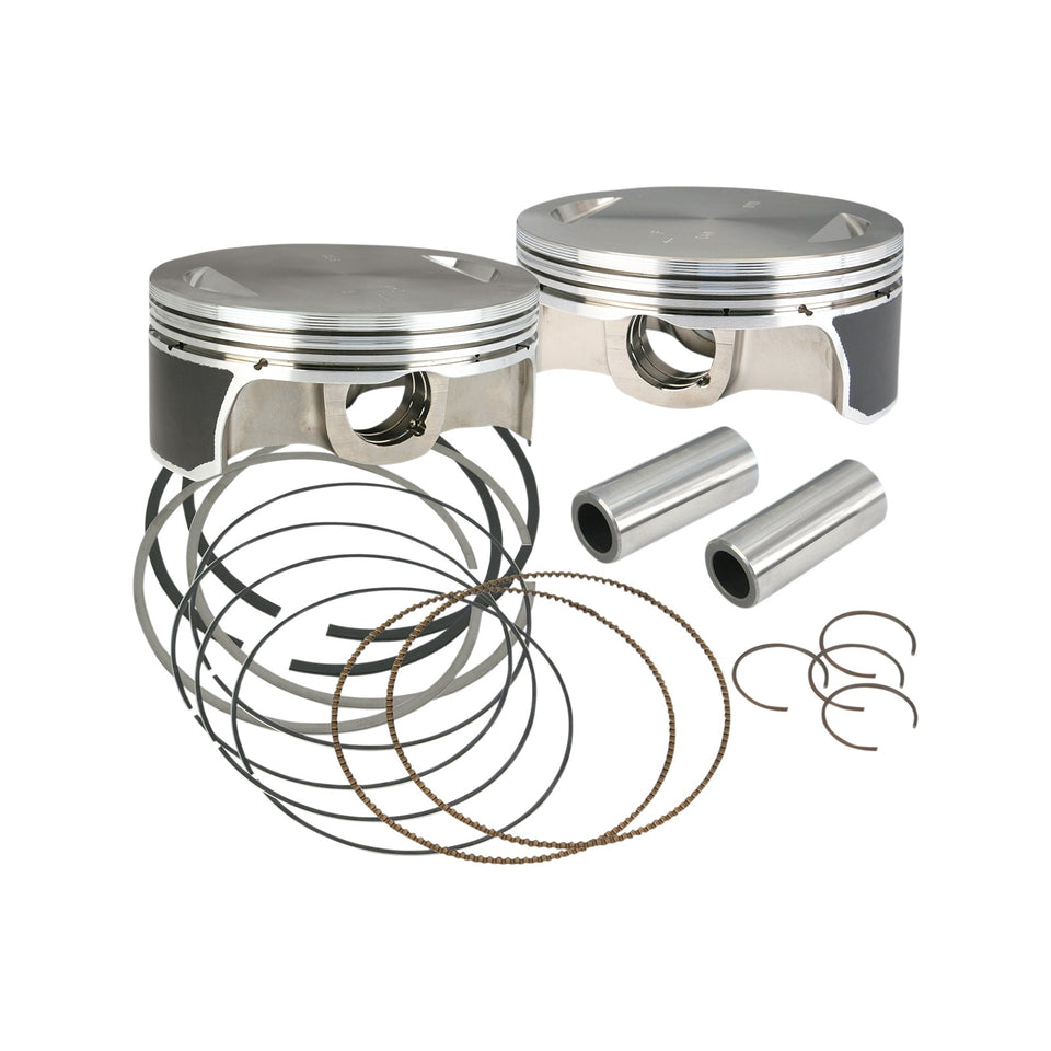 S&S CYCLE - PISTON KIT - FOR HOT SET UP KITS(R) - 4.125" STANDARD - 111"/117"/124" ENGINE