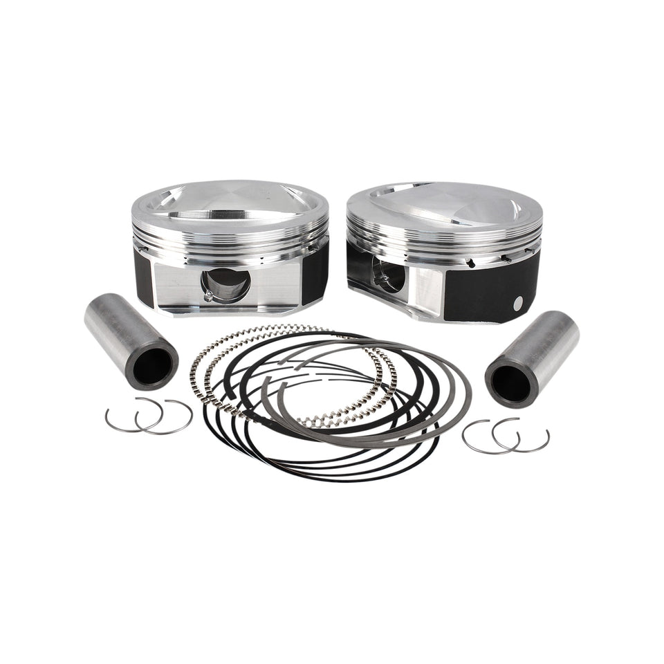S&S CYCLE - HIGH COMPRESSION PISTON KIT - +0.010" - 110" TWIN CAM CVO MOTOR