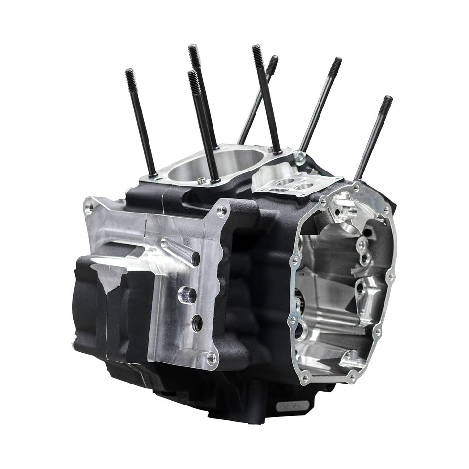 S&S CYCLE - CRANKCASE - MK-SERIES "B" - BLACK - M8 SOFTAIL