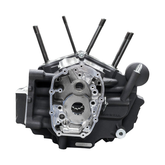 S&S CYCLE - CRANKCASE - MK-SERIES "B" - BLACK - M8 SOFTAIL