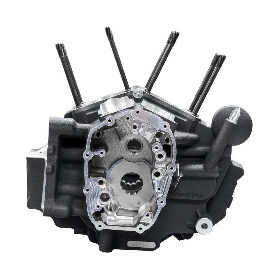 S&S CYCLE - CRANKCASE - MK-SERIES "B" - BLACK - M8 SOFTAIL