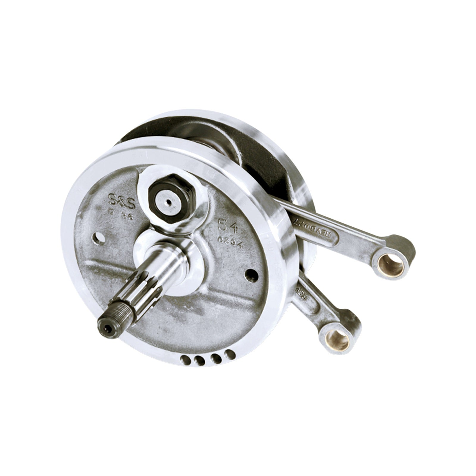 S&S CYCLE - FLYWHEEL ASSEMBLY - 4.625" STROKE - CARBURETED MODELS - EVOLUTION BIG TWIN '84-'98