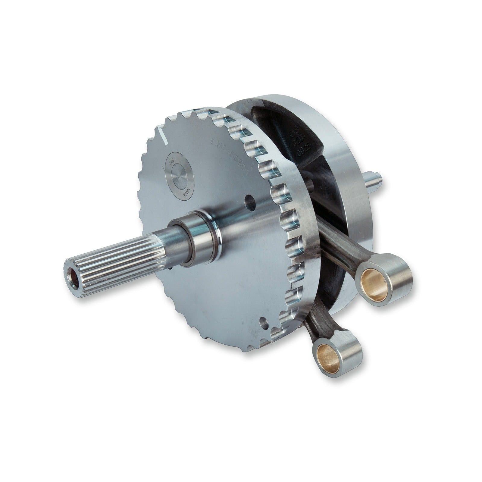 S&S CYCLE - FLYWHEEL - 4-3/8" - WITH SPROCKET BEARING RACE - TOURING '07-'17 | DYNA '06-'17