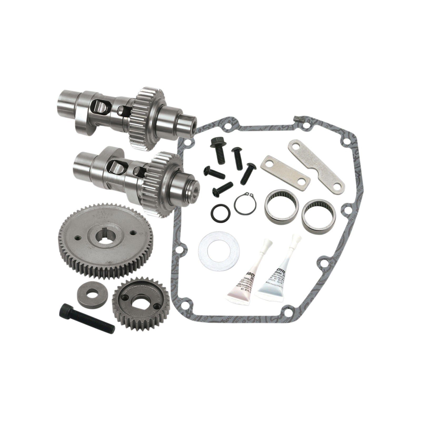 S&S CYCLE - CAMSHAFT - EASY START - 557 GEAR DRIVE - TWIN CAM '07-'17 | DYNA '06