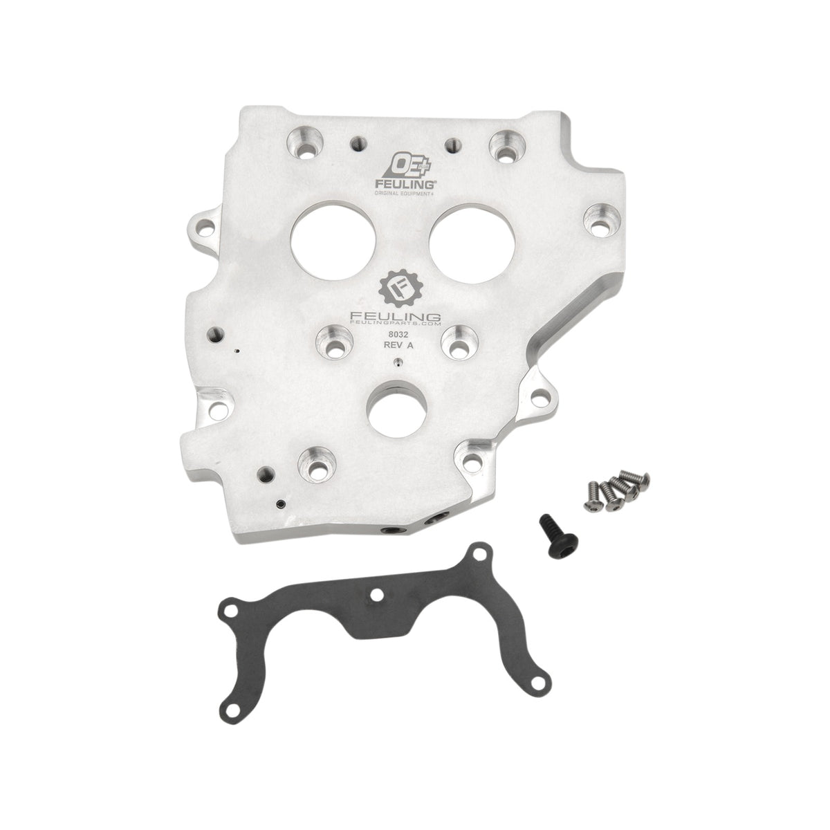 FEULING PARTS - OE+ HYDRAULIC TENSIONER CONVERSION CAMPLATE FOR STOCK CHAIN DRIVE CAMS - TWIN CAM '99-'06