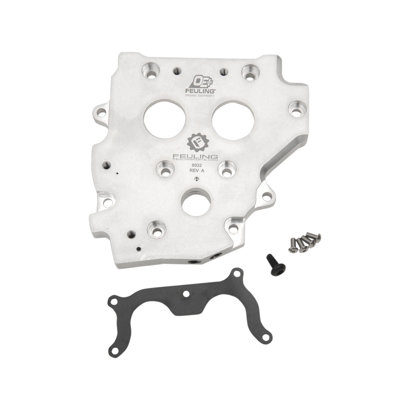 FEULING PARTS - OE+ HYDRAULIC TENSIONER CONVERSION CAMPLATE FOR STOCK CHAIN DRIVE CAMS - TWIN CAM '99-'06