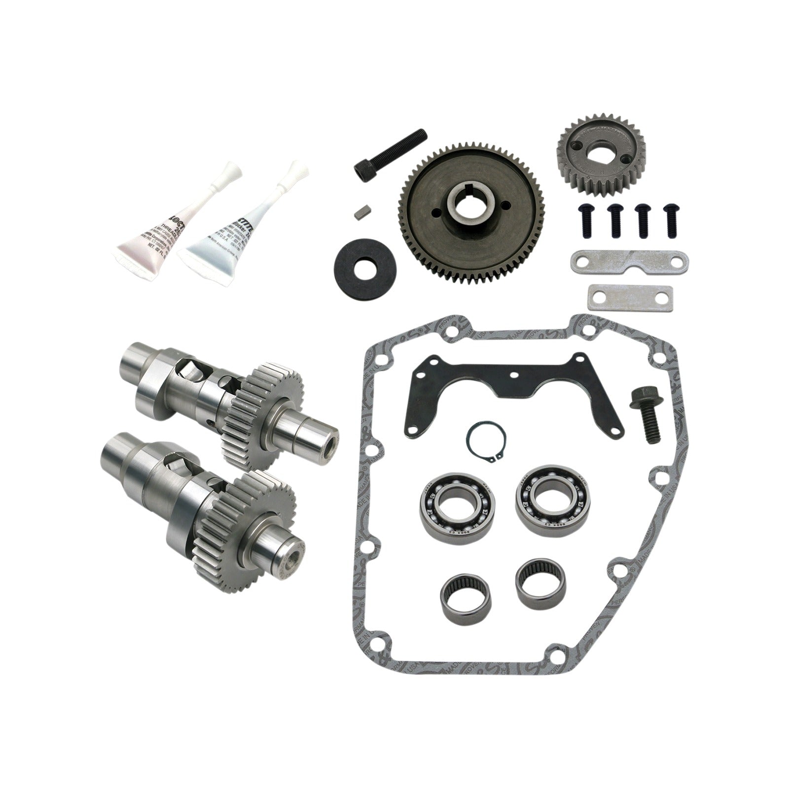 S&S CYCLE - CAMSHAFT - EASY START - 635 H.O. GEAR DRIVE - TWIN CAM '99-'06 (EXCEPT '06 DYNA)