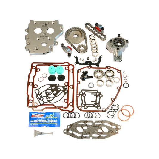 FEULING PARTS - CONVERSION CAMPLATE HYDRAULIC CAM CHAIN TENSIONER - FACTORY STYLE - TWIN CAM WITH CAM SENSOR