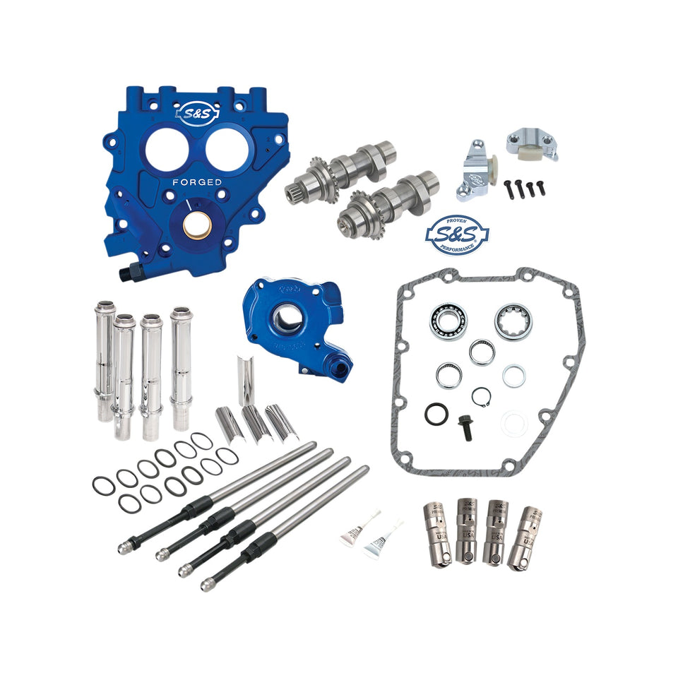 S&S CYCLE - CAM CHEST WITH PLATE KIT - 510C - STANDARD CAMS - TWIN CAM