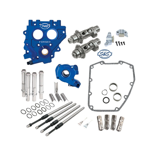 S&S CYCLE - CAM CHEST WITH PLATE KIT - 551CE - EASY START CAMS - TWIN CAM