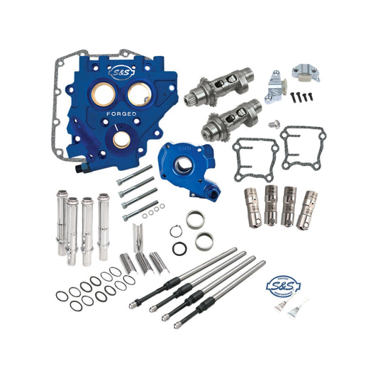 S&S CYCLE - CAM CHEST WITH PLATE KIT - 585CE - EASY START CAMS - TWIN CAM