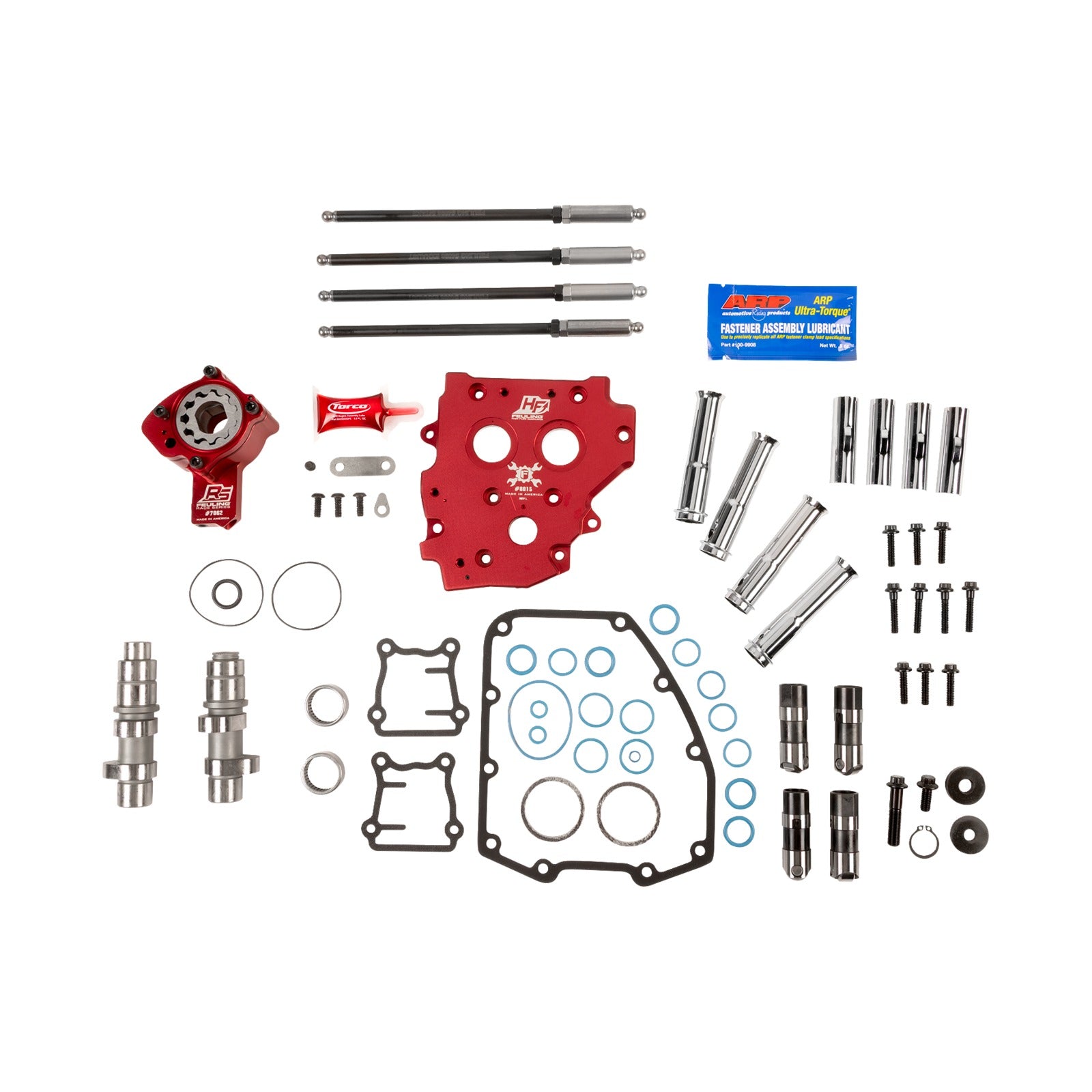 FEULING PARTS - CAMCHEST KIT - RACE SERIES(R)- REAPER 630 - GEAR DRIVE - W/SHORT TRAVEL LIFTERS - TWIN CAM '99-'06