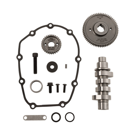 S&S CYCLE - CAMSHAFT KIT - HPT496C - GEAR DRIVE - M8