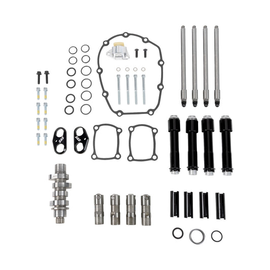 S&S CYCLE - CAMSHAFT KIT - 496 CHAIN DRIVE - BLACK PUSHROD TUBES - M8