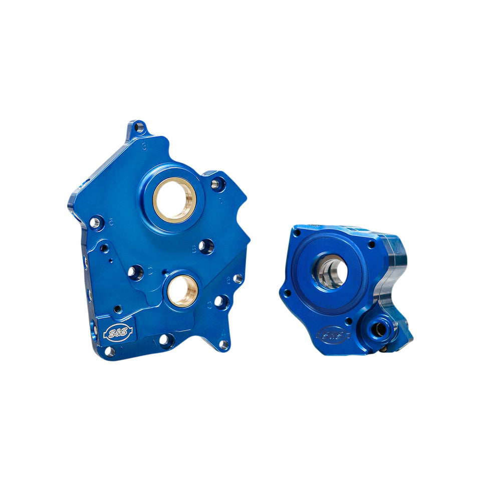 S&S CYCLE - CAM SUPPORT PLATE AND OIL PUMP - WATER COOLED - VVT M8