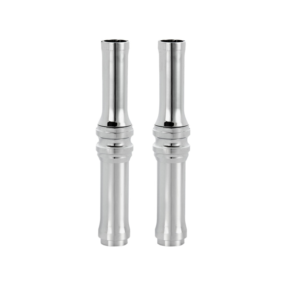 ARLEN NESS - PUSHROD TUBE COVER KIT - 10 GAUGE(R) - CHROME - TWIN CAM