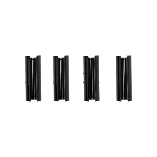 S&S CYCLE - PUSHROD COVER KEEPER SET - GLOSS BLACK - 2.500" - TWIN CAM
