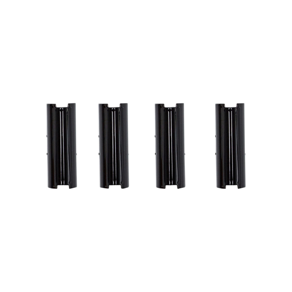 S&S CYCLE - PUSHROD COVER KEEPER SET - GLOSS BLACK - 2.500" - TWIN CAM