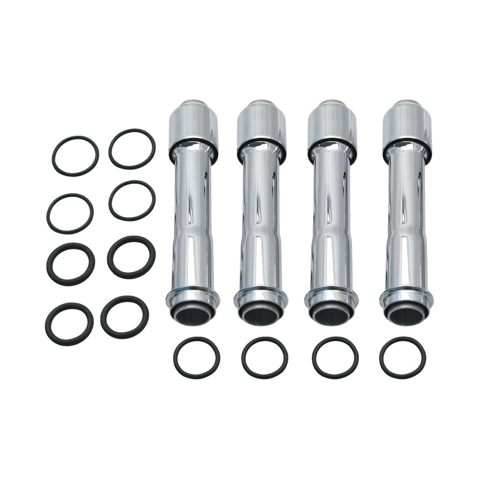 S&S CYCLE - PUSHROD COVER KIT - CHROME - TWIN CAM | M8