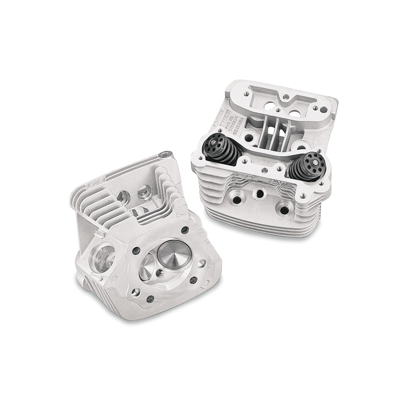 S&S CYCLE - CYLINDER HEAD KIT - SUPER STOCK(TM) - NATURAL - EVOLUTION BIG TWIN '88-'99