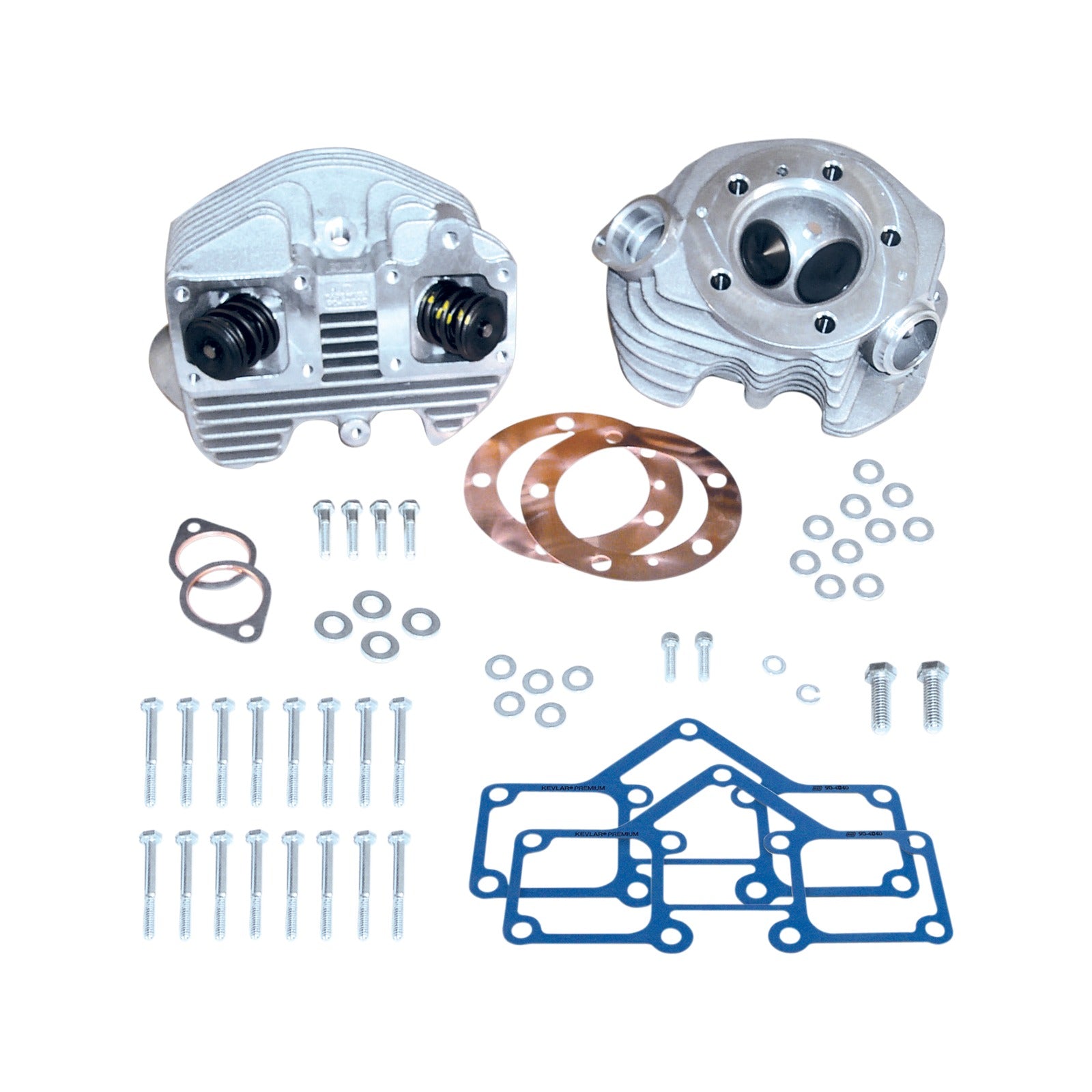 S&S CYCLE - CYLINDER HEAD KIT - SUPER STOCK(R) - SINGLE PLUG - BAND STYLE - BIG TWIN