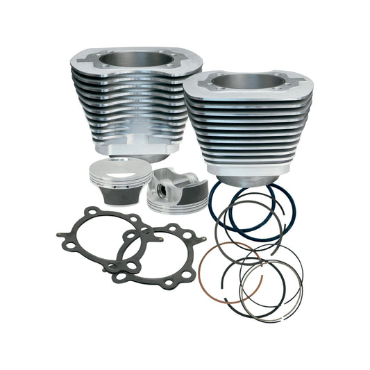 S&S CYCLE - 97" BIG BORE CYLINDER KIT - SILVER - TWIN CAM