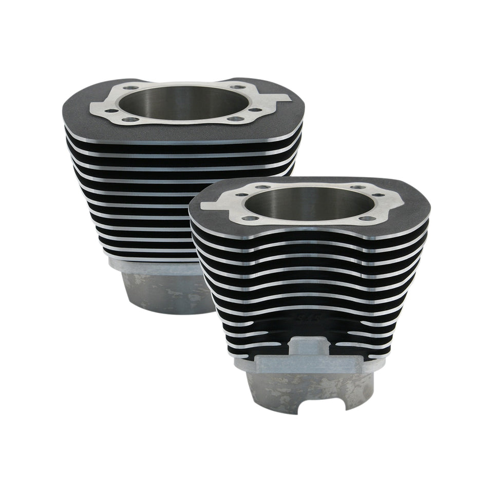 S&S CYCLE - CYLINDERS - 4.125" - BLACK