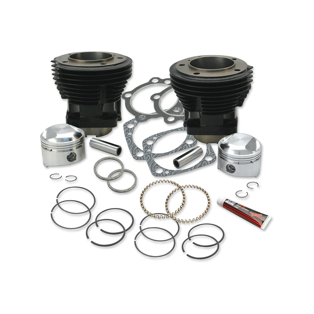 S&S CYCLE - CYLINDERS AND PISTONS - 80" - LOW COMPRESSION