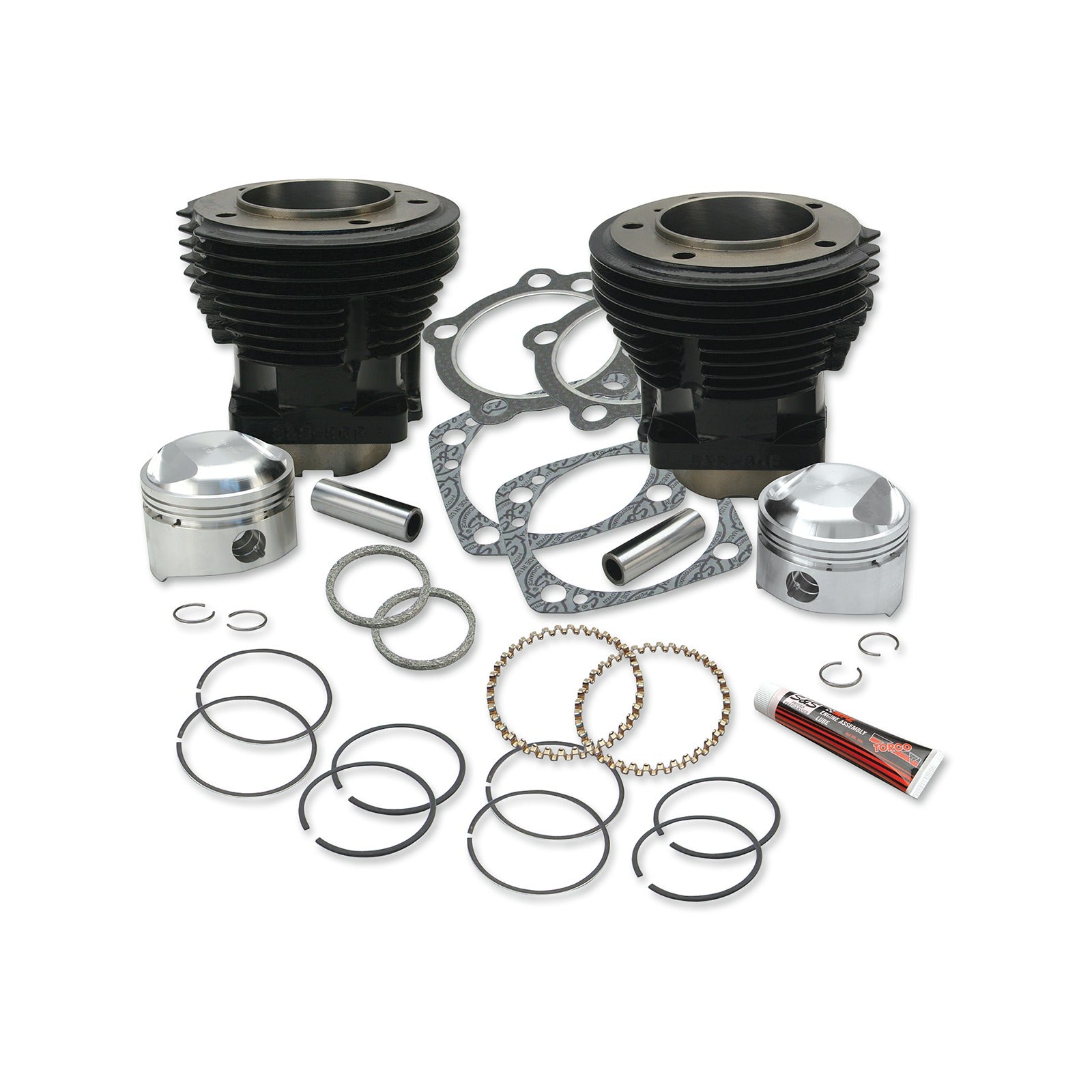 S&S CYCLE - CYLINDERS AND PISTONS - 80" - LOW COMPRESSION