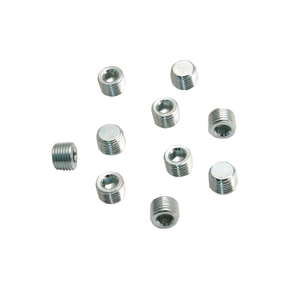 S&S CYCLE - PLUG - 1/8" NPT - 10 PACK