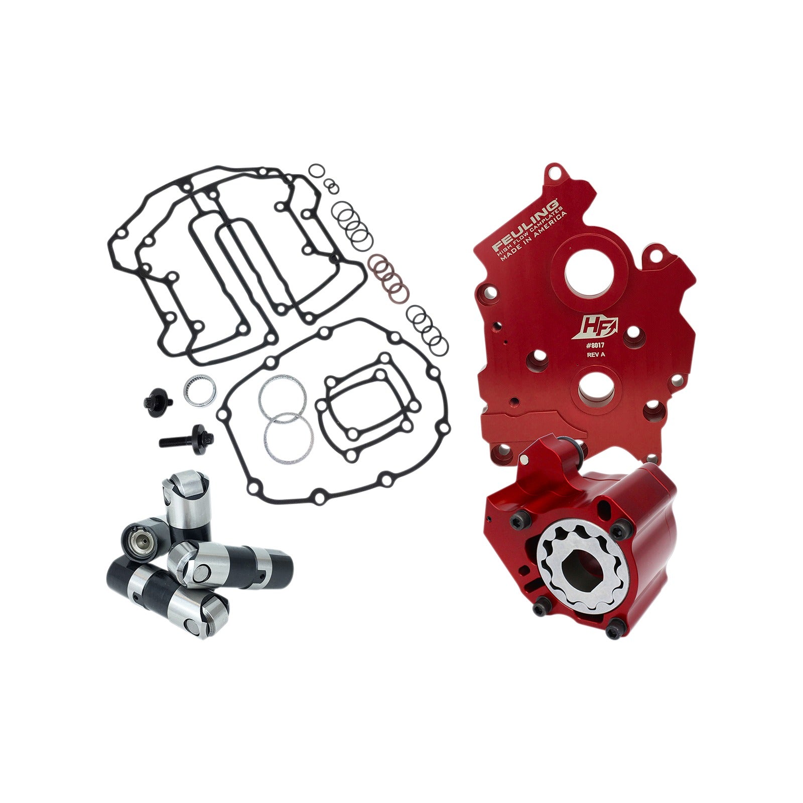 FEULING PARTS - RACE SERIES(R) OIL SYSTEM KIT - OIL COOLED - M8