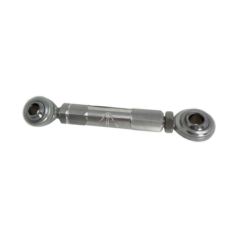 ALLOY ART - ADJUSTABLE STABILIZER LINK - FRONT - RAW MACHINED - TOURING