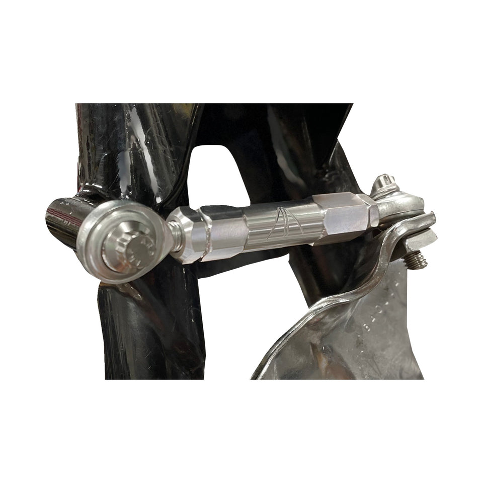ALLOY ART - ADJUSTABLE STABILIZER LINK - FRONT - RAW MACHINED - TOURING