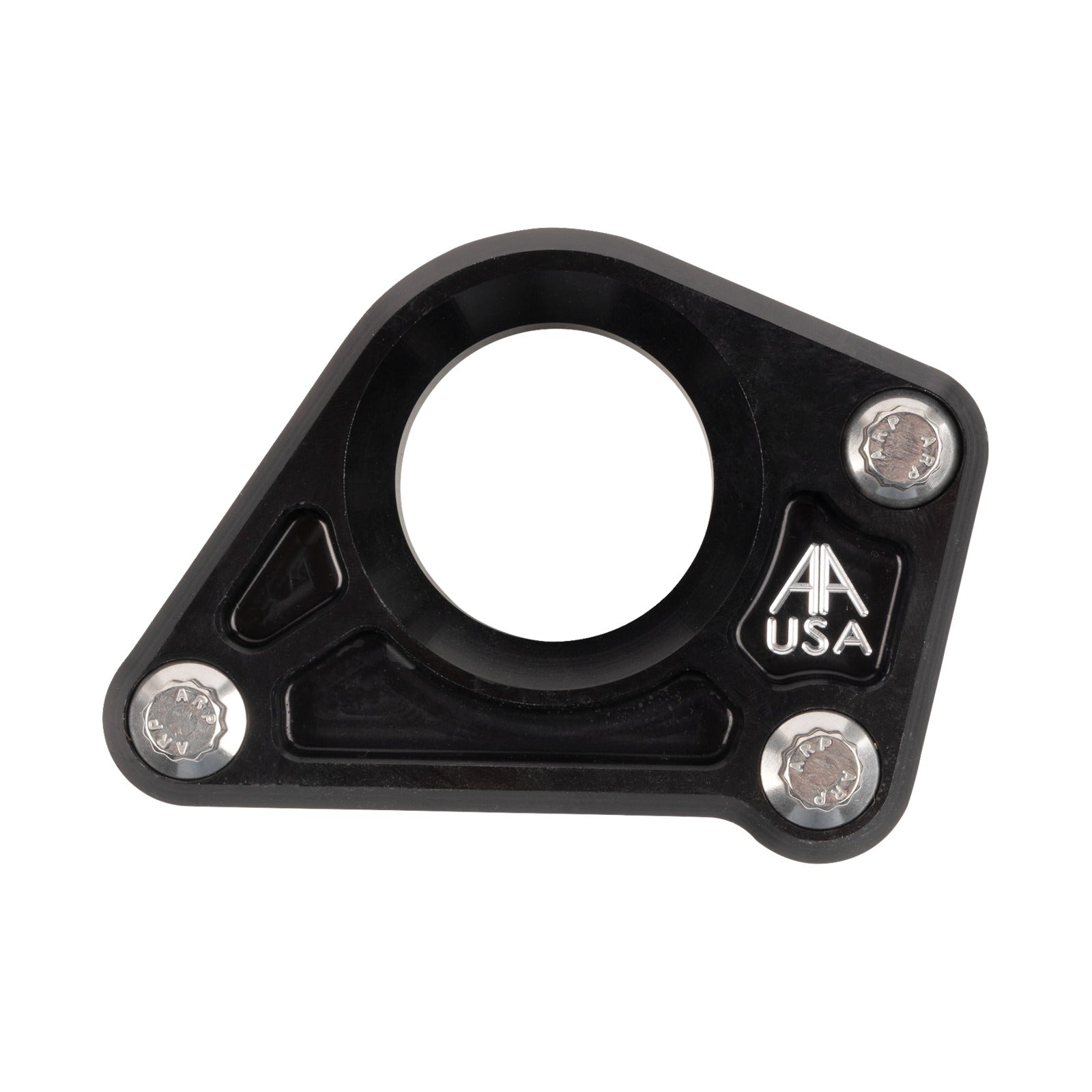 ALLOY ART - FLOOR BOARD DELETE MOUNT - BLACK ANODIZED - M8
