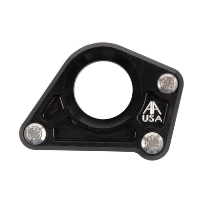 ALLOY ART - FLOOR BOARD DELETE MOUNT - BLACK ANODIZED - M8