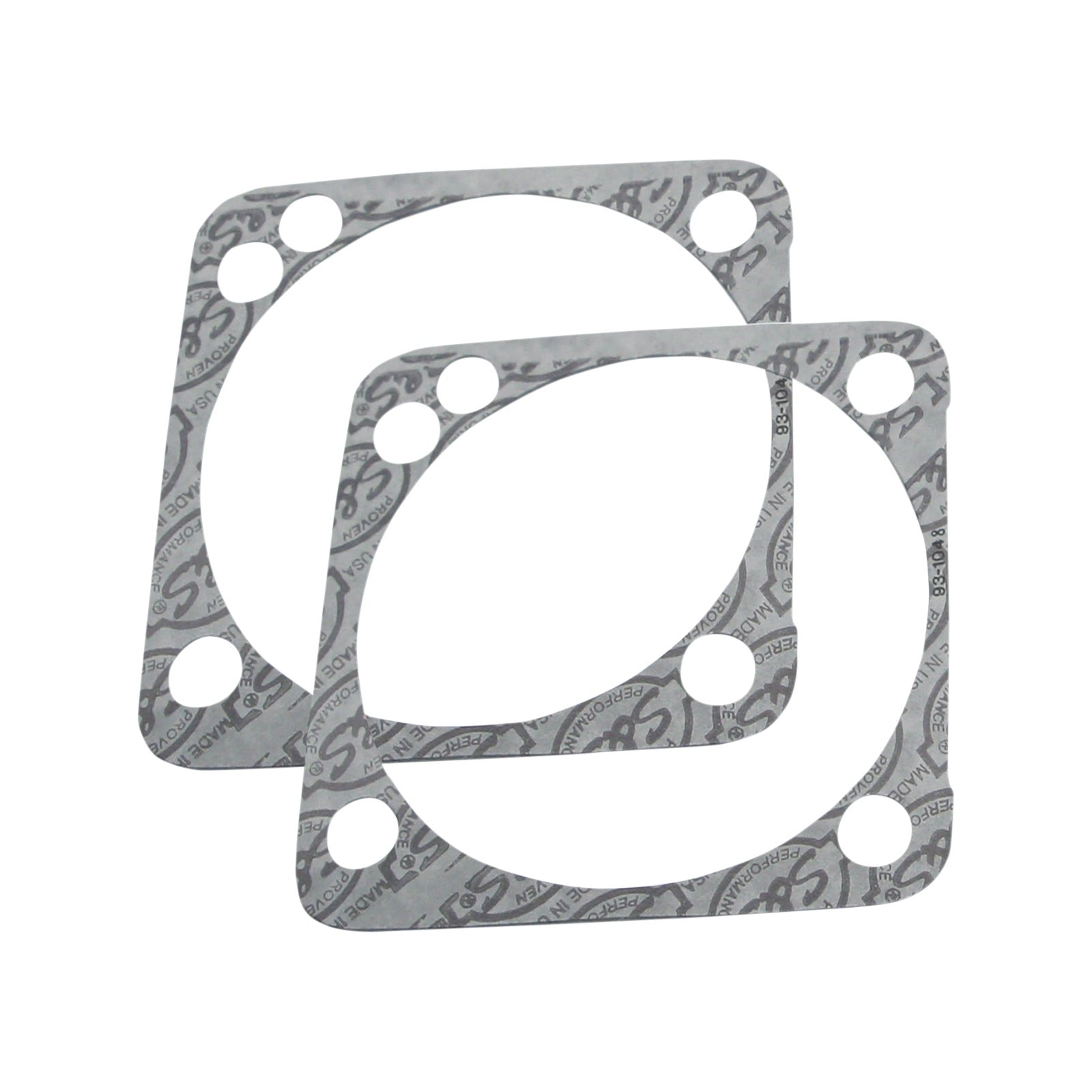 S&S CYCLE - BASE GASKETS - FRONT OR REAR 4.125" - SSW - '99-'17 TWIN CAM