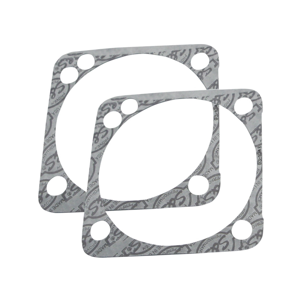 S&S CYCLE - BASE GASKETS - FRONT OR REAR 4.125" - SSW - '99-'17 TWIN CAM