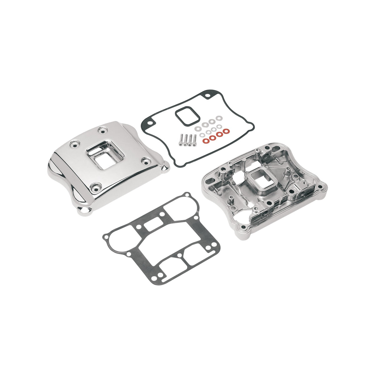 DRAG SPECIALTIES - ROCKER BOX - CHROME - TWIN CAM
