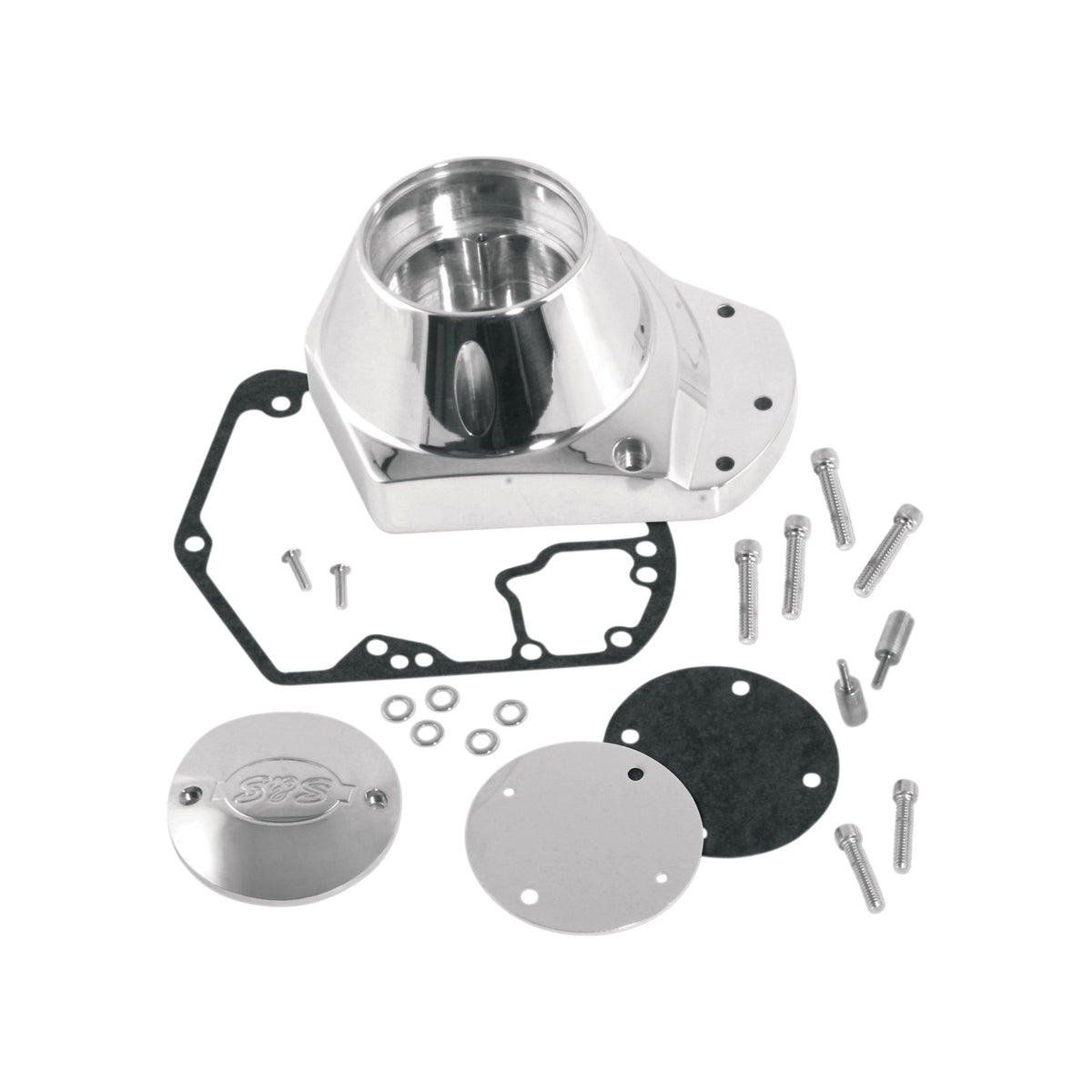 S&S CYCLE - CAM COVER - CHROME - BIG TWIN