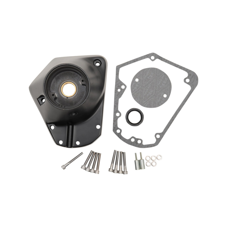 DRAG SPECIALTIES - CAM COVER - SATIN BLACK - BIG TWIN