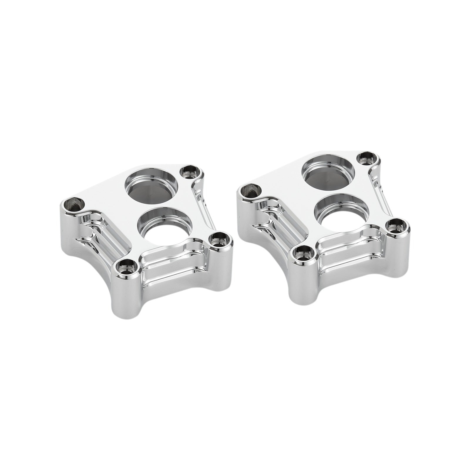 ARLEN NESS - LIFTER BLOCK COVERS - 10 GAUGE - CHROME