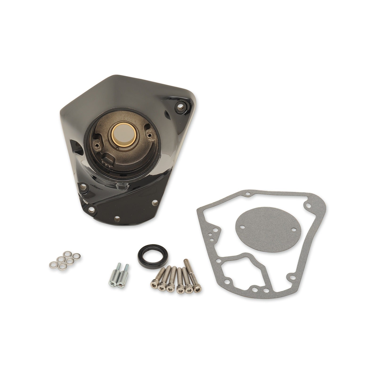 DRAG SPECIALTIES - CAM COVER - GLOSS BLACK - BIG TWIN