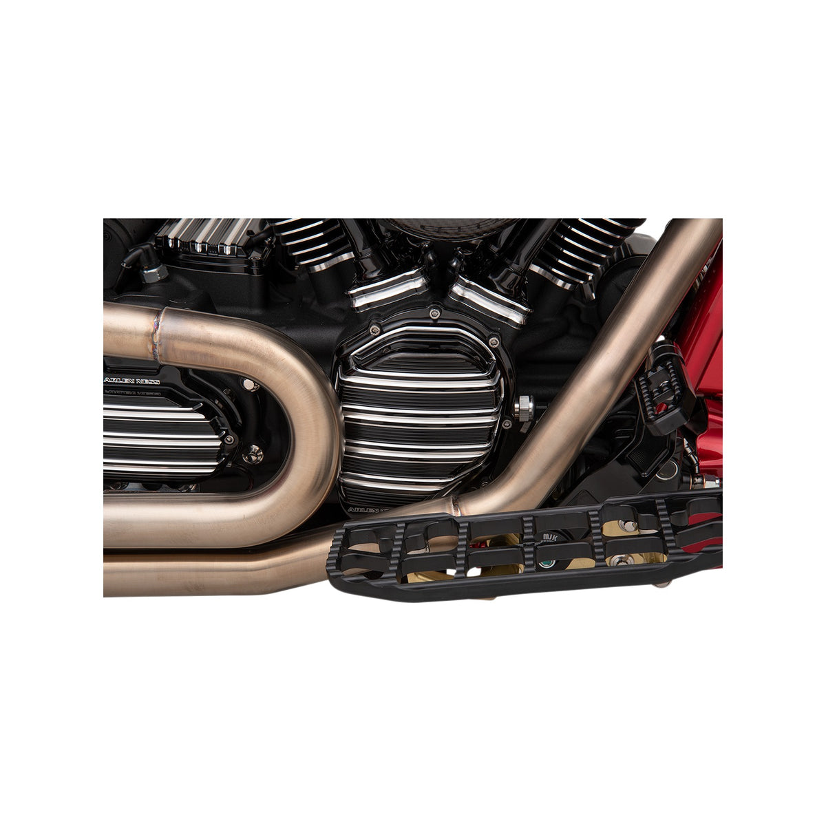 ARLEN NESS - CAM COVER - 10 GAUGE - BLACK ANODIZED WITH MACHINED ACCENTS - M8
