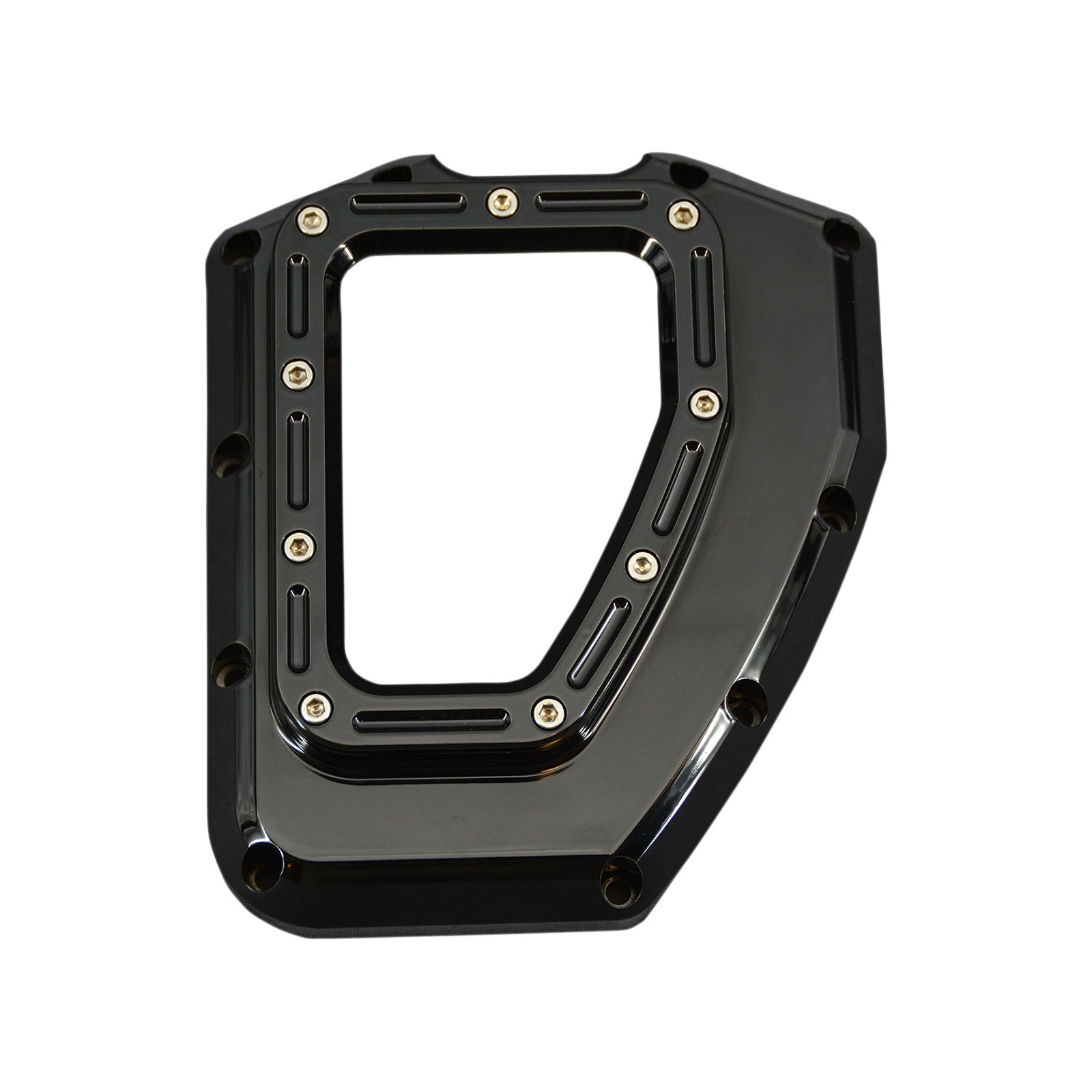 TRASK - ASSAULT SERIES CAM COVER - GLOSS BLACK POWDERCOAT - TWIN CAM