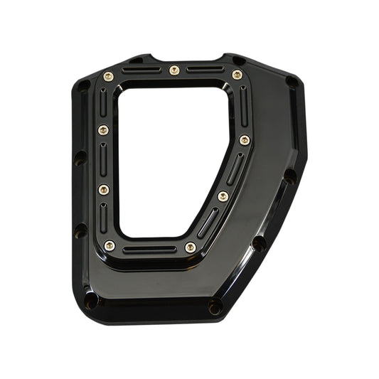 TRASK - ASSAULT SERIES CAM COVER - GLOSS BLACK POWDERCOAT - TWIN CAM
